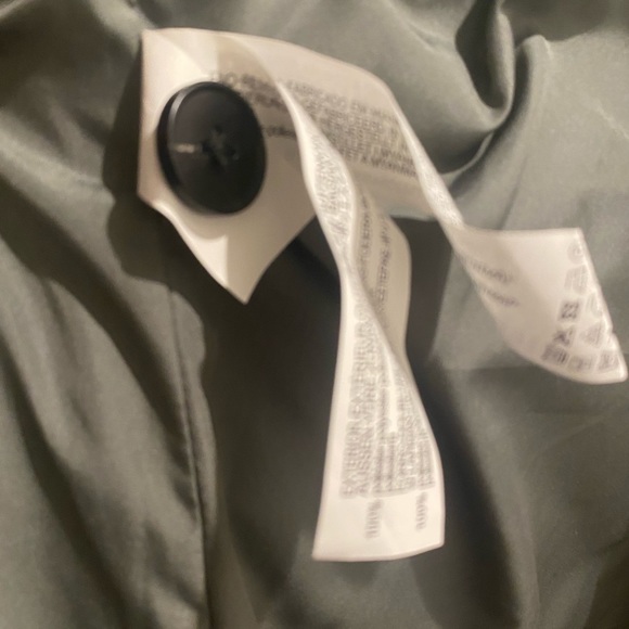 Zara women’s NWT water repellant green/grey coat size XS - Picture 10 of 15